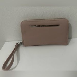 Steve Madden Salmon Pink Wristlet Wallet- NEW!